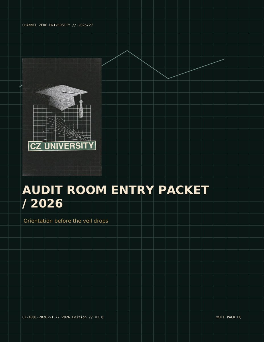 Audit Room Entry Packet / 2026
